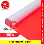 【100-Sheets】 50x70cm± Fluorescent Paper 80gsm #Kertas #Pendarfluor #Fluorescent #Paper #荧光纸 #6933